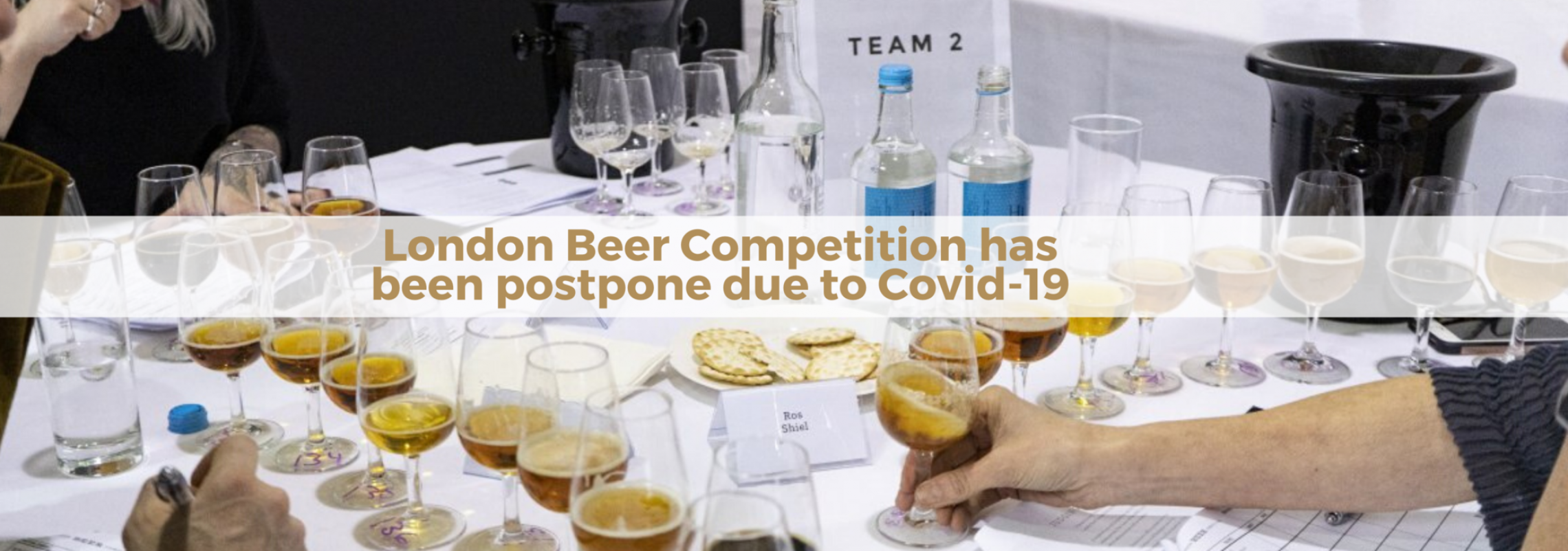 Photo for: London Beer Competition Postponed Over Covid-19