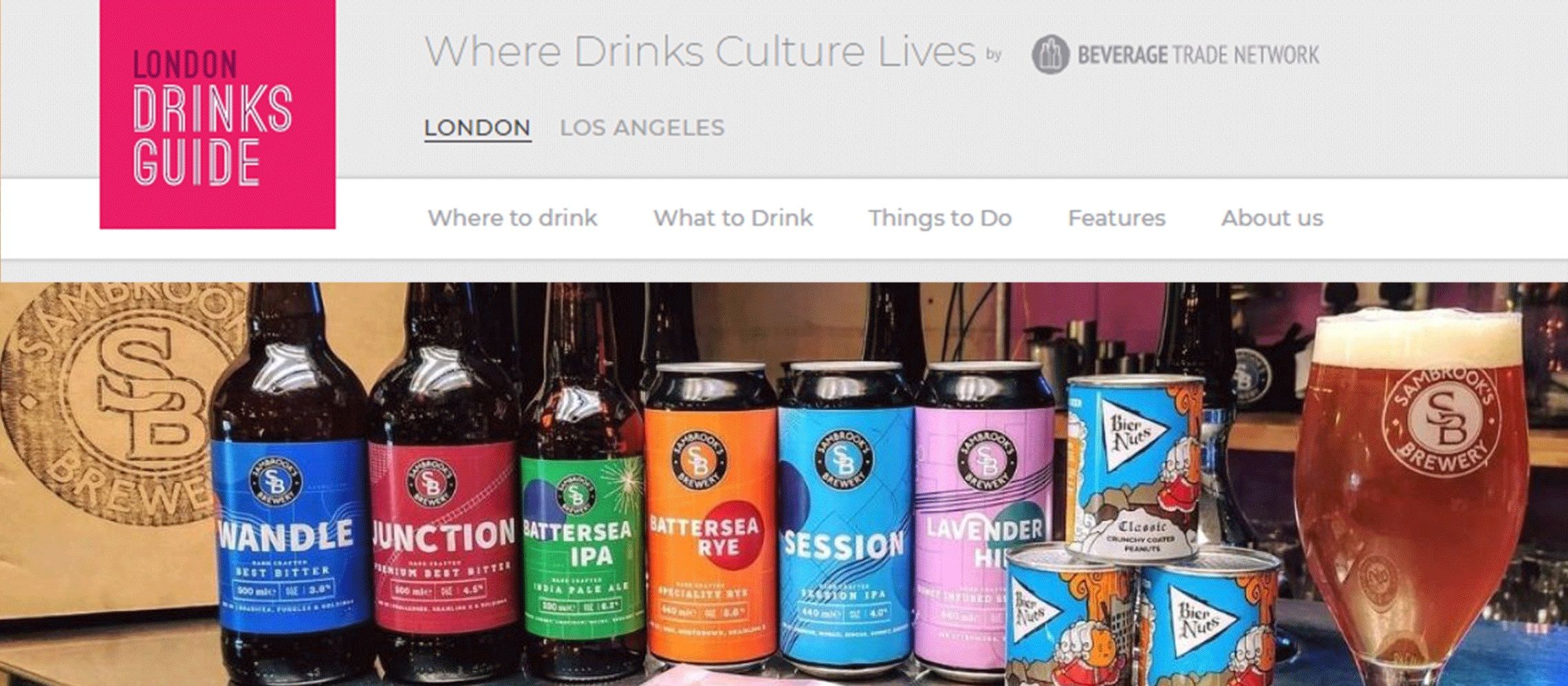 Photo for: Dive Into London’s Brewing Tradition With Sambrook's Brewery