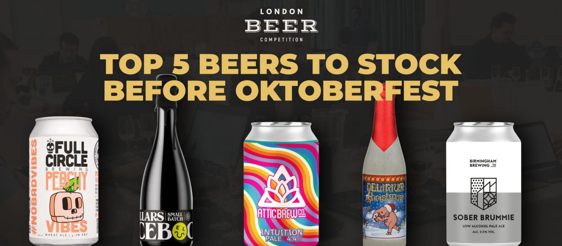 Photo for: Top 5 Beers to Stock Before Oktoberfest