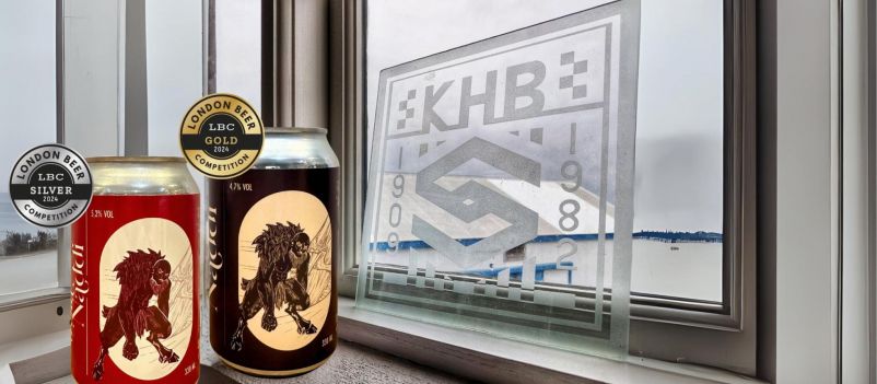 Photo for: KHB Brewery & Distillery: Gold and Silver Winners at the London Beer Competition