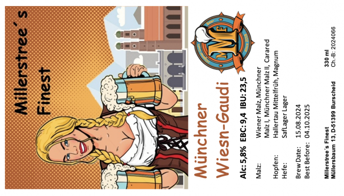 Logo for: Millerstree´s Finest - Münchner Wiesn-Gaudi