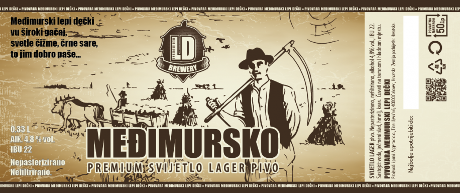 Logo for: Lepi Decki Brewery / Međimursko