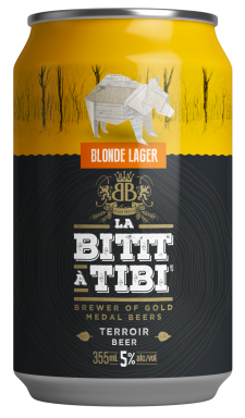 Logo for: La Bittt à Tibi Blond Lager