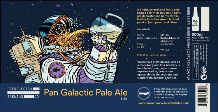 Logo for: Pan Galactic Pale Ale