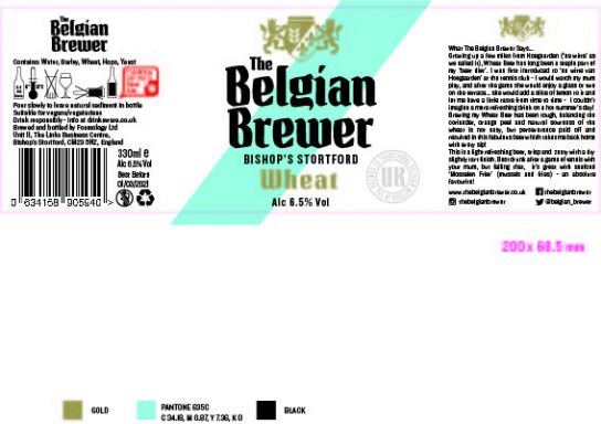 Logo for: The Belgian Brewer Wheat