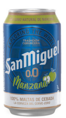 Logo for: San Miguel 0.0 Manzana