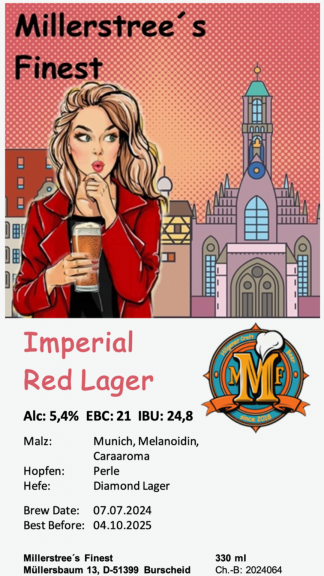 Photo for: Millerstree´s Finest - Imperial Red Lager
