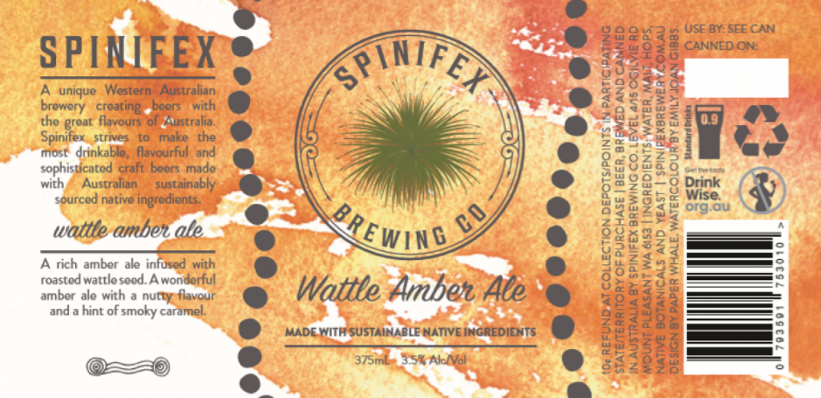 Photo for: Spinifex Brewing Co - Wattle Amber Ale