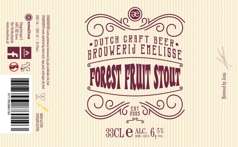 Photo for: Forest Fruit Stout